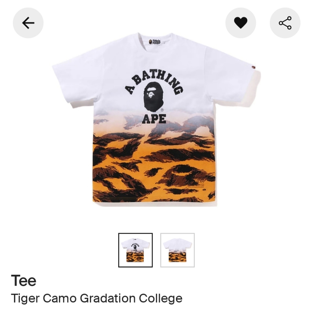 A Bathing Ape Graphic T-Shirt & Bucket Hat